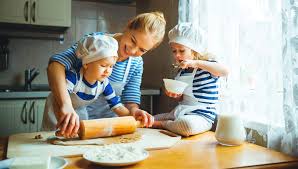 children-at-kitchen